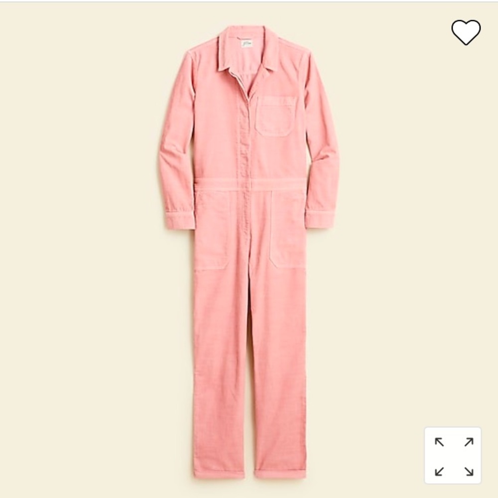 Brand New With Tags Foundry garment-dyed corduroy coverall jumpsuit